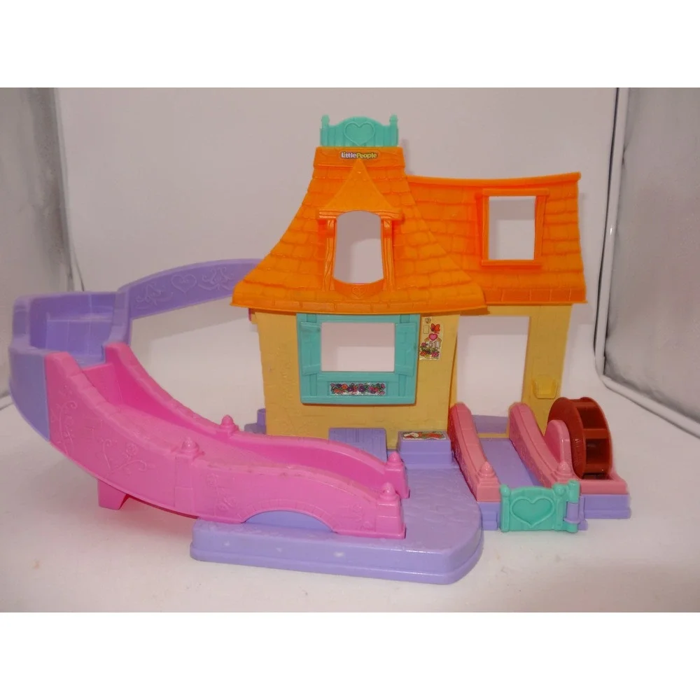 Fisher Price Little People Belle's Klip Klop Cottage Disney‎ Princess Belle